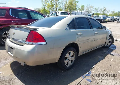 2008 Chevrolet Impala Lt из США, поврежденный, VIN 2G1WT58NX81325665